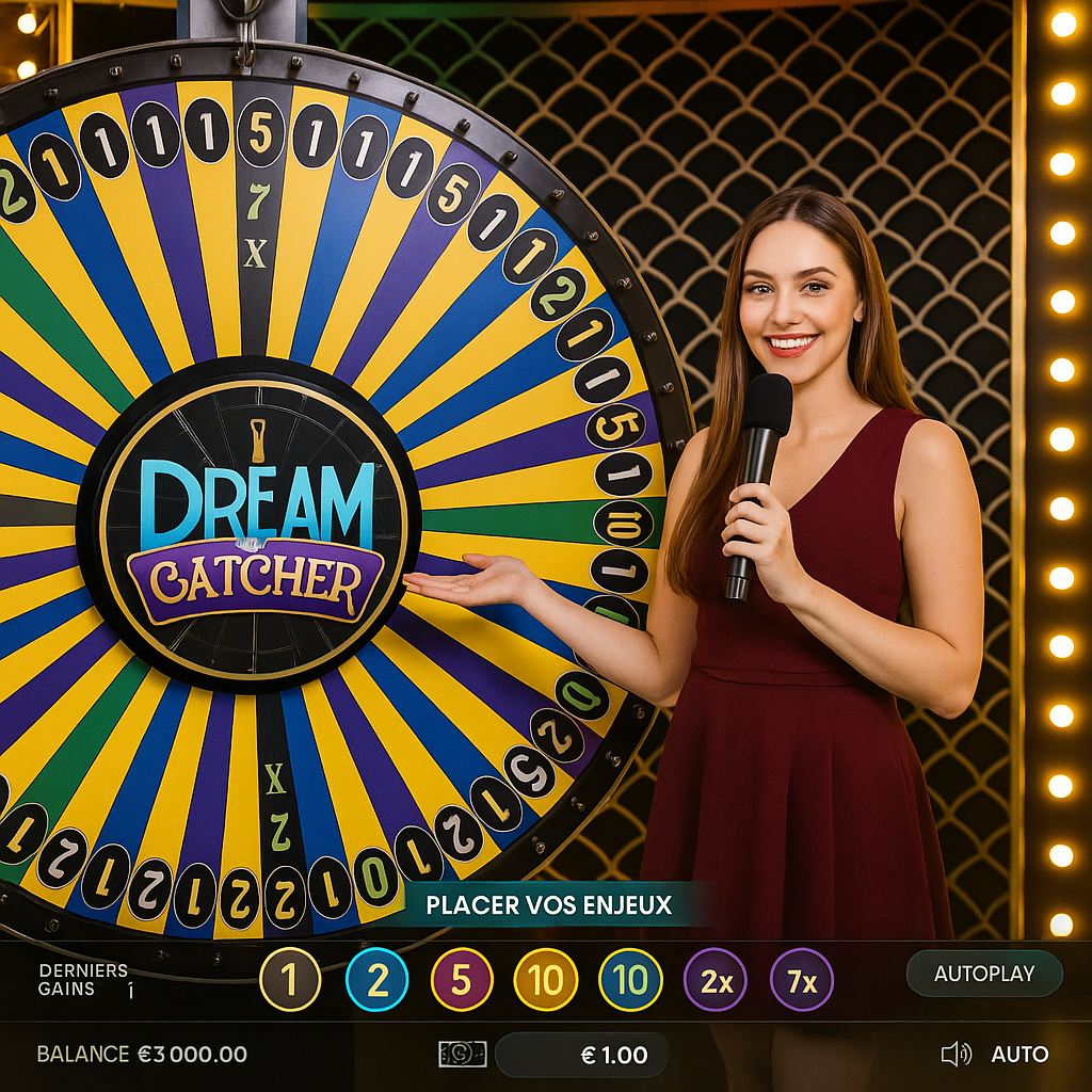 7Signs - Live Dream Catcher - Evolution Gaming Chat